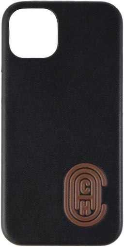 Coach Leather Slim Wrap Phone Case for iPhone 13 / 14 - Black