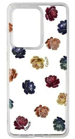 Coach New York Protective Case for Galaxy S20 Ultra - Dreamy Peony Clear and Rainbow