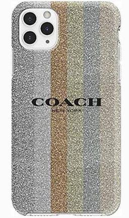 Coach Protective Case for Apple iPhone 11 Pro Max - Glitter Americana