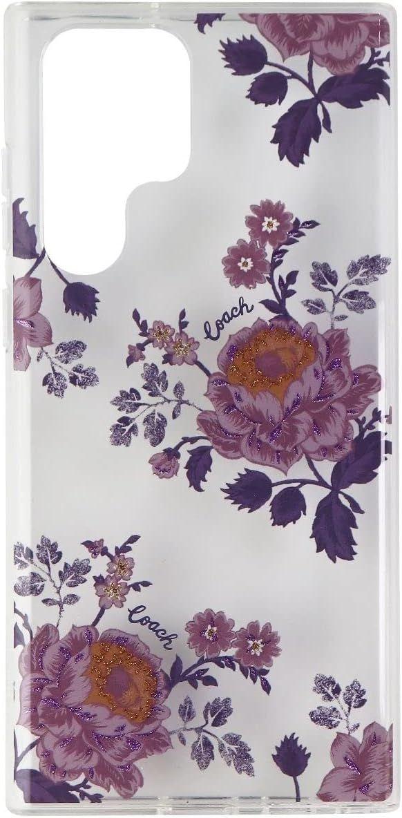 Coach  Protective Phone Case for Galaxy S22 Ultra - Moody Floral - Acceptable