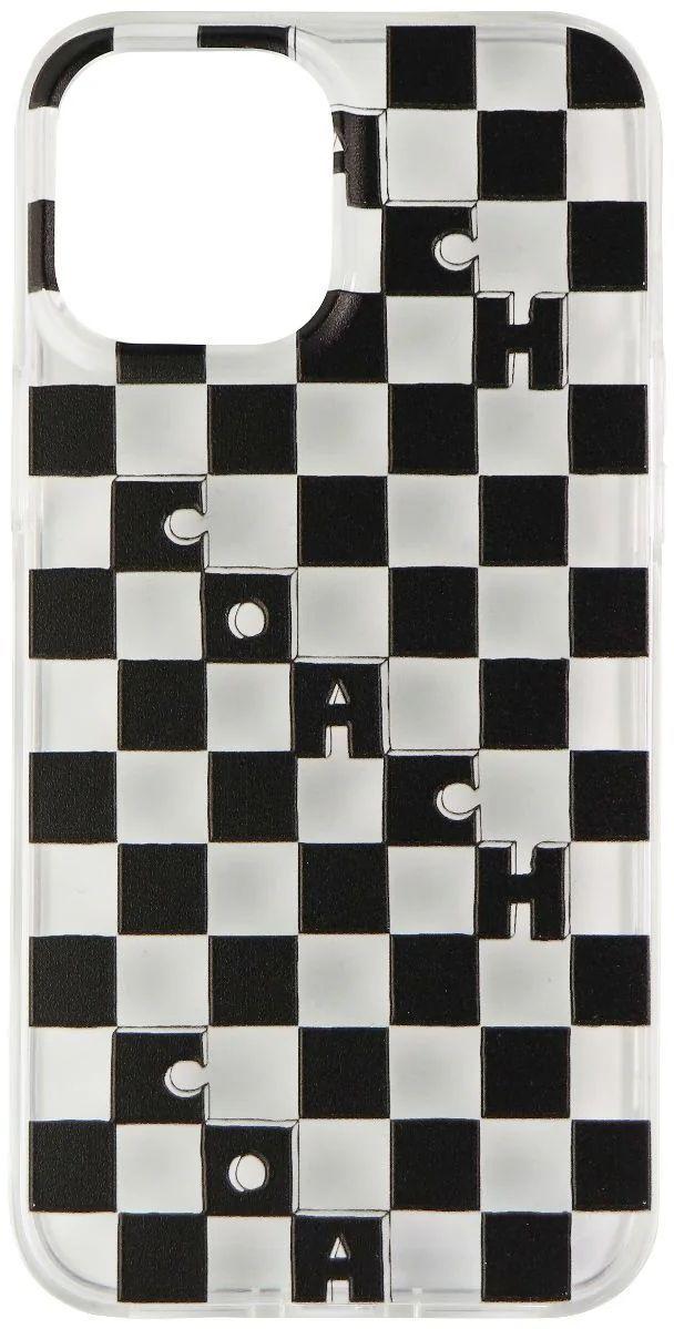 Coach  Protective Phone Case for iPhone 12 Pro Max - Checkered - Brand New