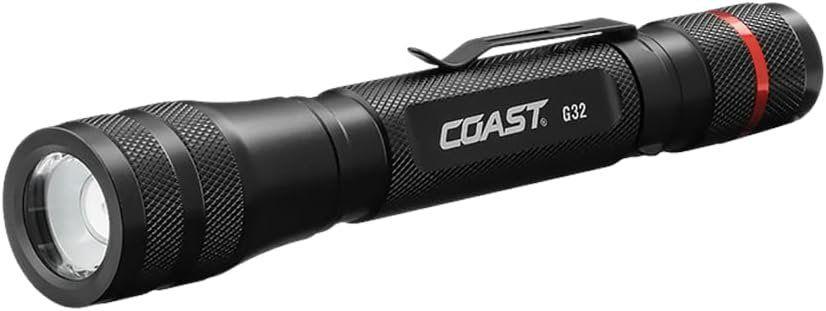 Coast  20484 G32 LED Flashlight Black 465 Lumens - Black - Premium