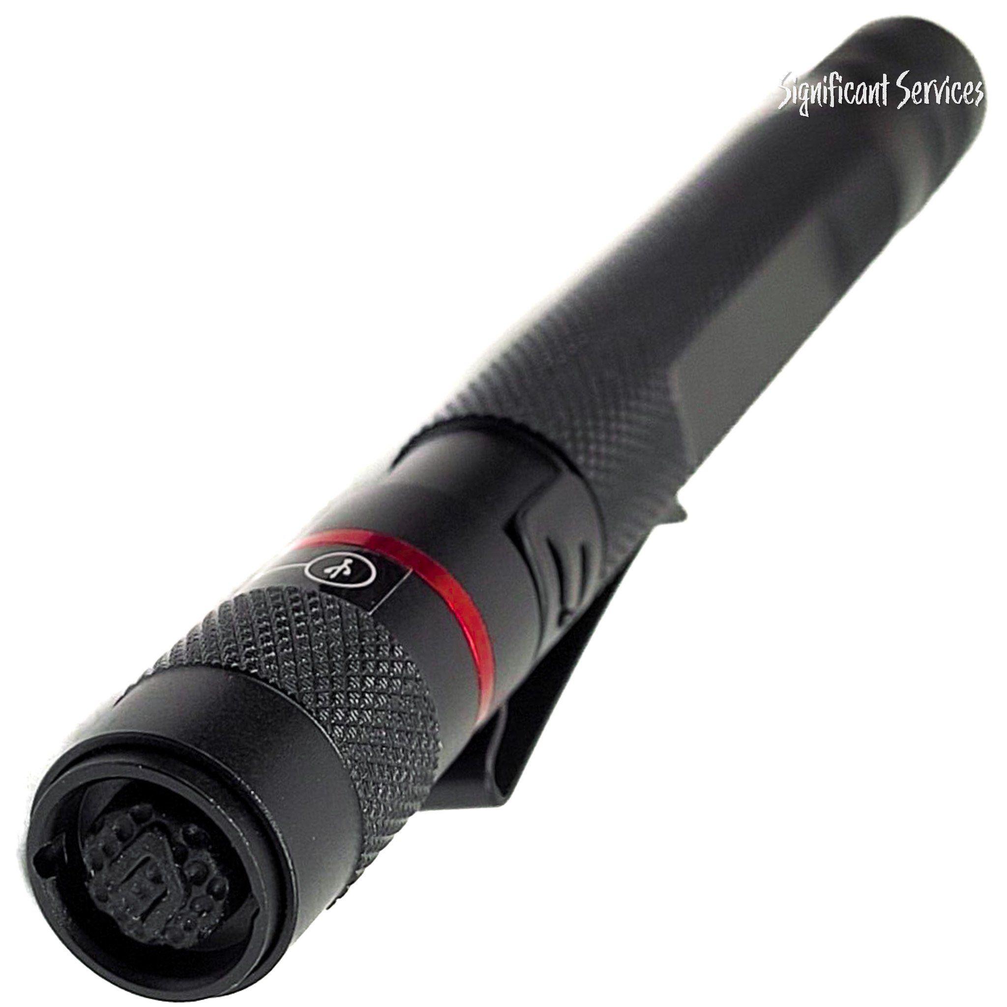 Coast  20818 HP3R Rechargeable LED Penlight Twist Focus - Black - Premium