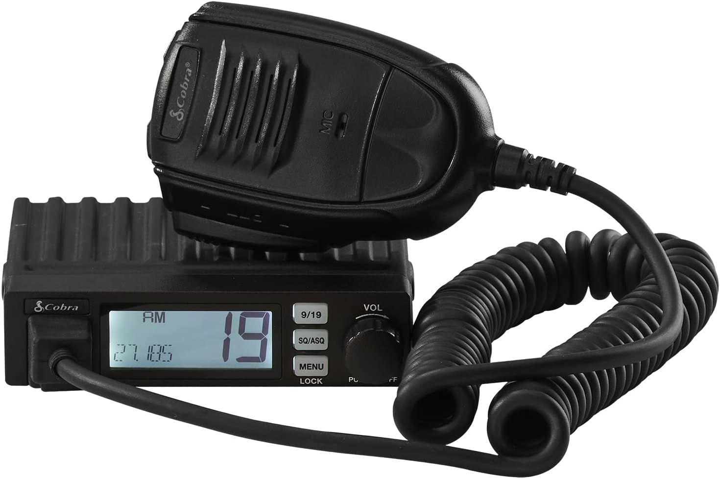 Cobra  19 Ultra Compact Recreational CB Radio - Black - Brand New