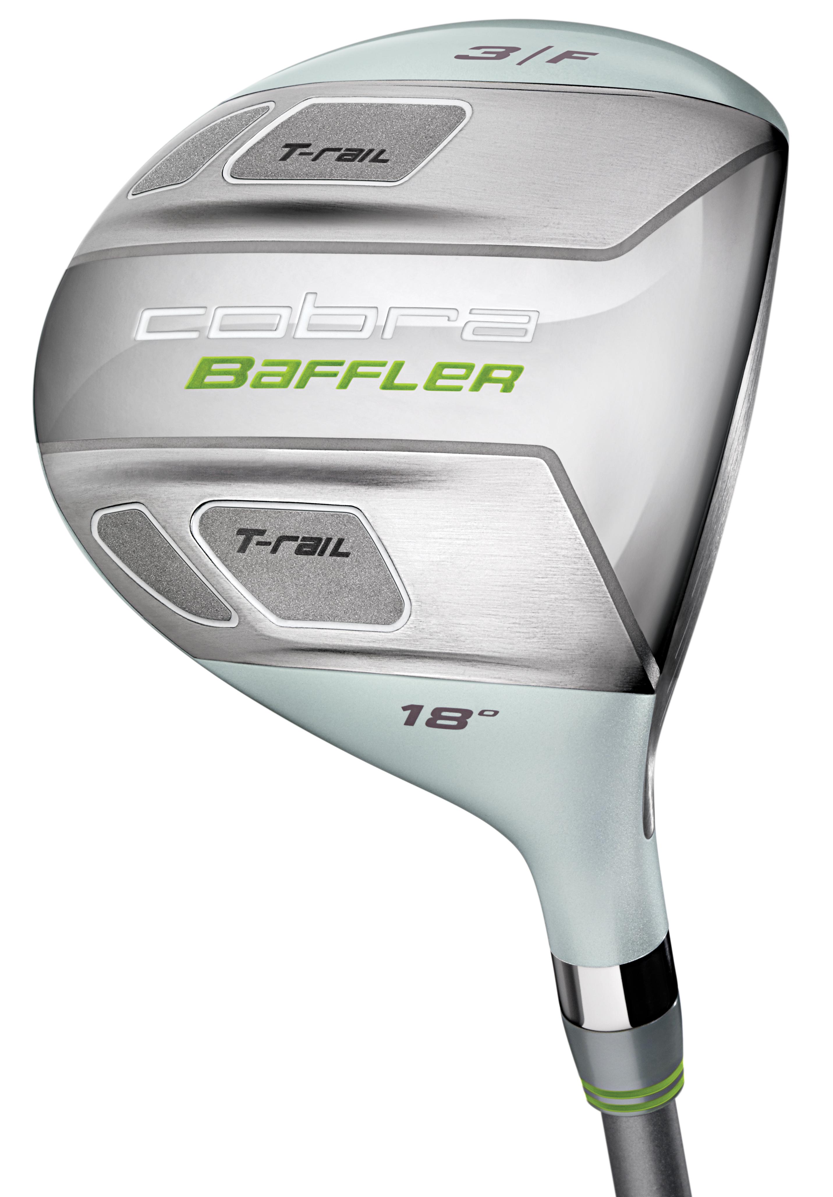 Cobra Baffler T-Rail - Cobra Baffler Shaft - Standard Lie Angle - 3 Wood - Right Handed - Ladies Flex - Standard Length - 18 Loft - Woman - Acceptable