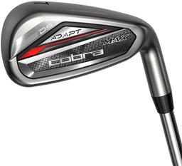 Cobra DS ADAPT MAX Combo Iron Set - Golf Club - 5-PW - Regular Flex - KBS PGH Players HYB 75 Shaft - Men