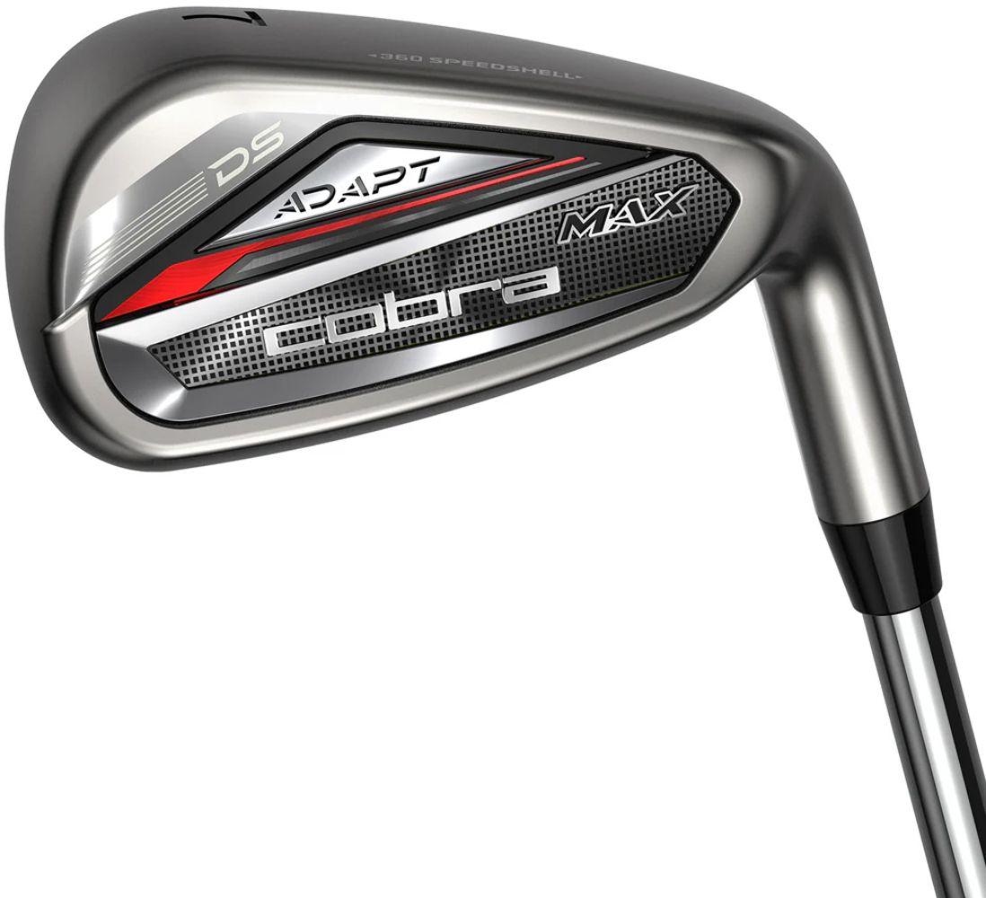 Cobra DS ADAPT MAX Combo Iron Set - Golf Club - 5-PW - Regular Flex - KBS PGH Players HYB 75 Shaft - Men