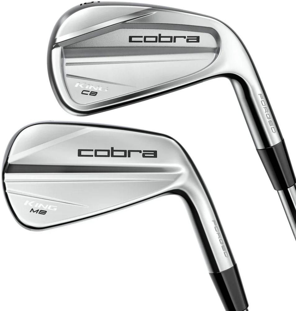 Cobra  KING CB/MB Irons 4-PW Iron Set Stiff Flex Right Handed with FST KBS $-Taper 120 - Steel - Excellent