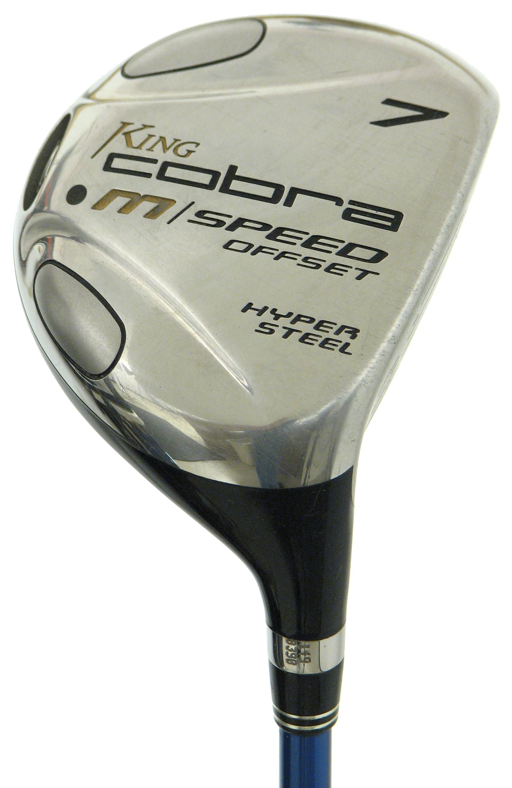 Cobra M Speed Offset - Cobra Aldila NV M Speed Tuned 50 Shaft - Standard Lie Angle - 5 Wood - Right Handed - Regular Flex - Standard Length - 18 Loft - Men - Good
