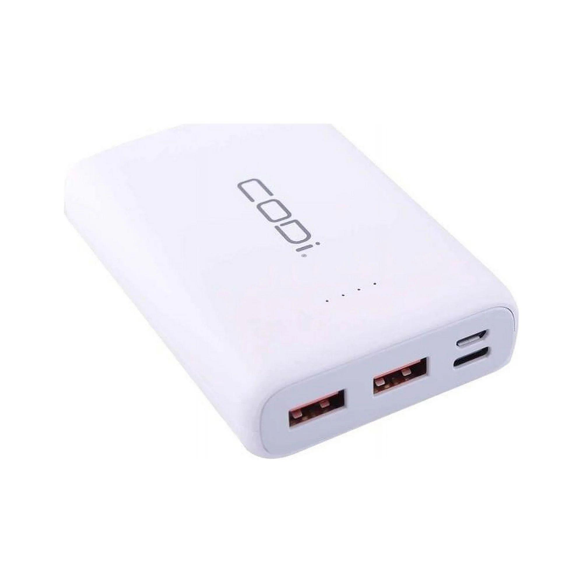 Codi  10000 mAh Powerbank w QC A03031 - White - Excellent