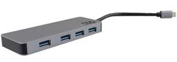 CODi 5-in-1 Multi-Port Hub (A01065) - Grey