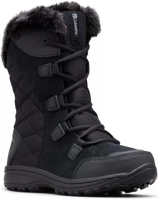 Columbia  Women's Ice Maiden II Boot (Size 7) - Black/Columbia Grey - Excellent