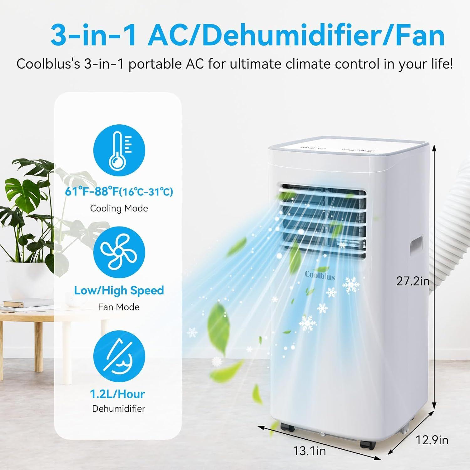 Coolblus Portable Air Conditioner A019K-06KR - White