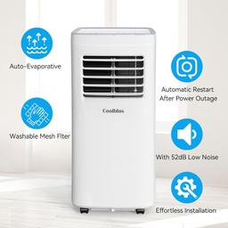 Coolblus Portable Air Conditioner A019K-06KR - White