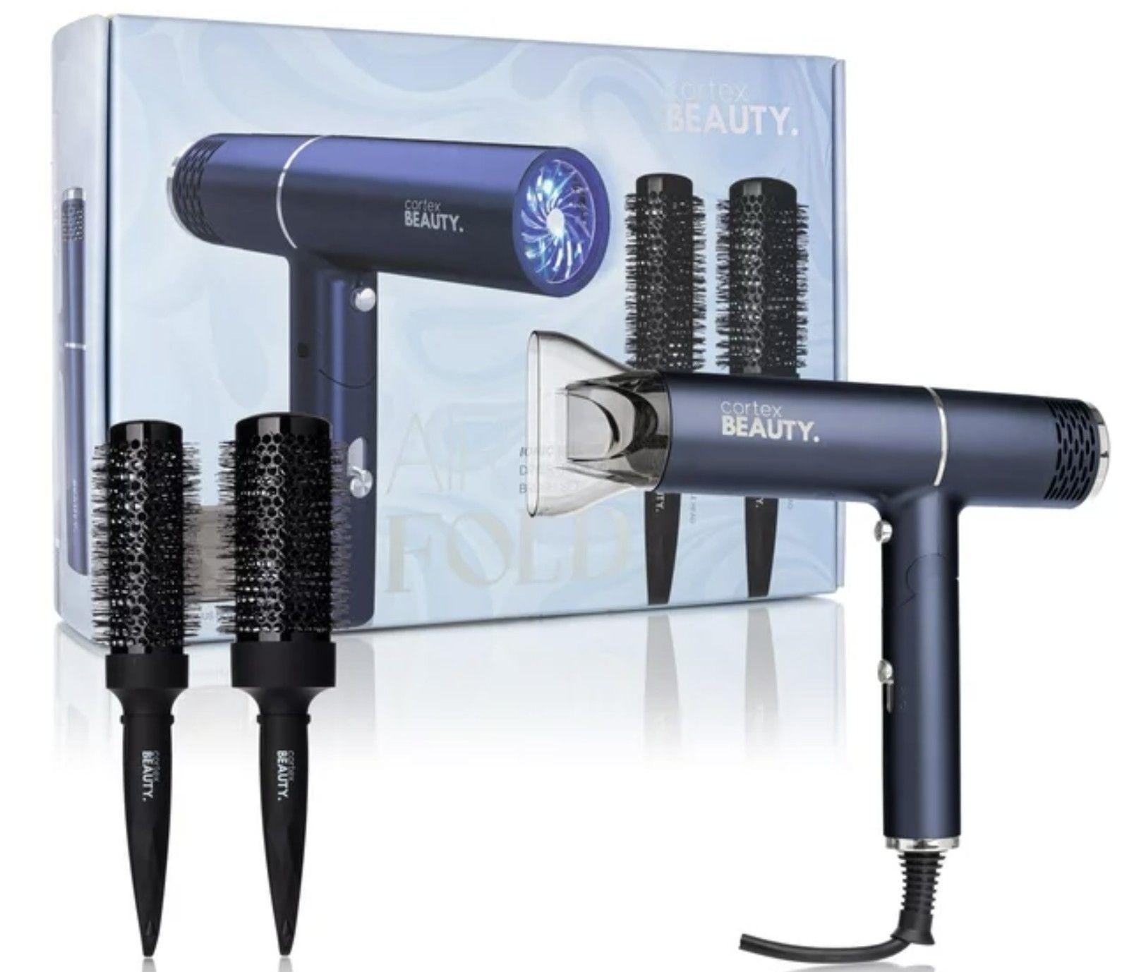 Cortex Beauty AirFold Ionic Foldable Dryer - Blue
