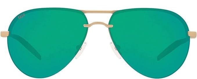 Costa Del Mar Helo Sunglasses 06S6006 - Green Lens/Gold Frame