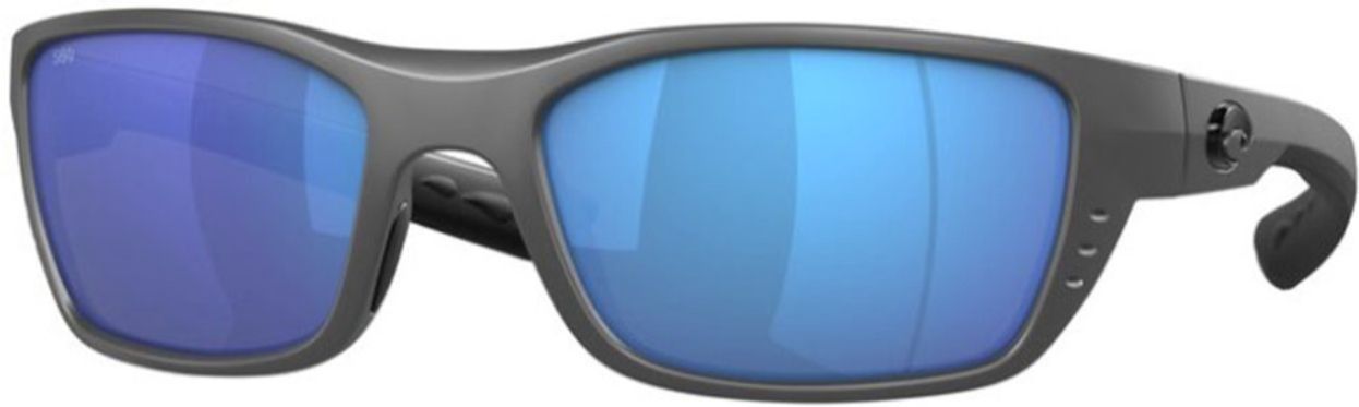 Costa Del Mar Men's Whitetip Sunglasses 06S9056 - Matte Grey/Blue Lens