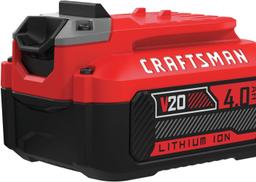 Craftsman CMCB204R V20* 4.0Ah Lithium Ion Battery - Red/Black