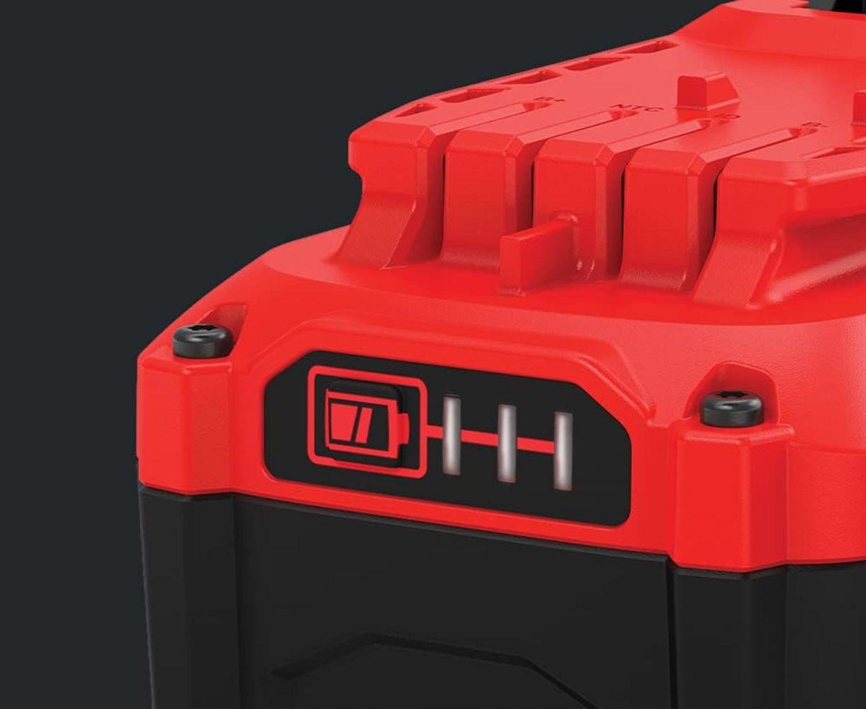 Craftsman CMCB204R V20* 4.0Ah Lithium Ion Battery - Red/Black