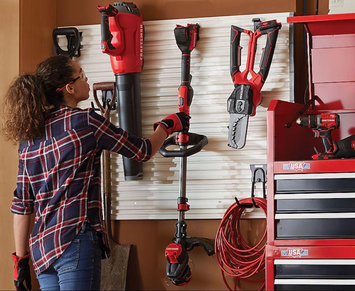 Craftsman CMCED400BR V20* Cordless Edger (Tool Only) - Red/Black