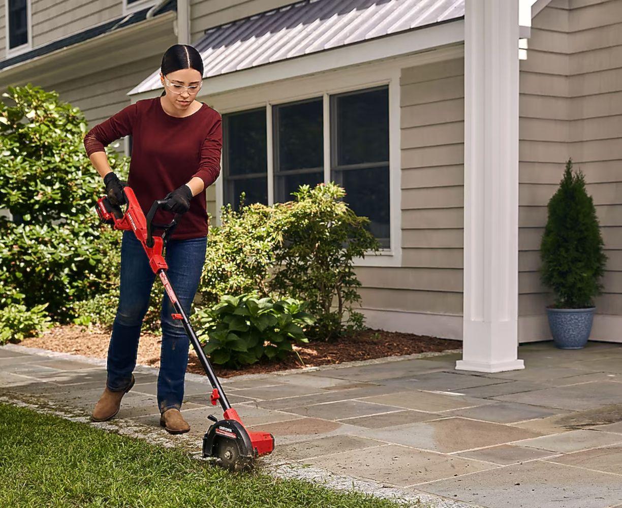 Craftsman CMCED400BR V20* Cordless Edger (Tool Only) - Red/Black