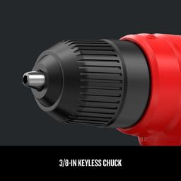 CRAFTSMAN CMED731-R 7 Amp 3/8 in. Drill/Driver - Red