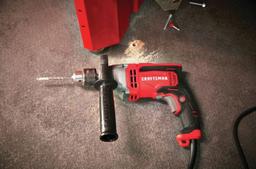CRAFTSMAN CMED741-R 7 Amp 1/2 in. Hammer Drill - Red