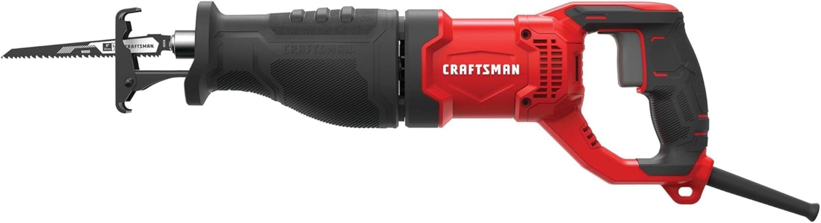 CRAFTSMAN CMES300-R 7.5 Amp Reciprocating Saw - Red