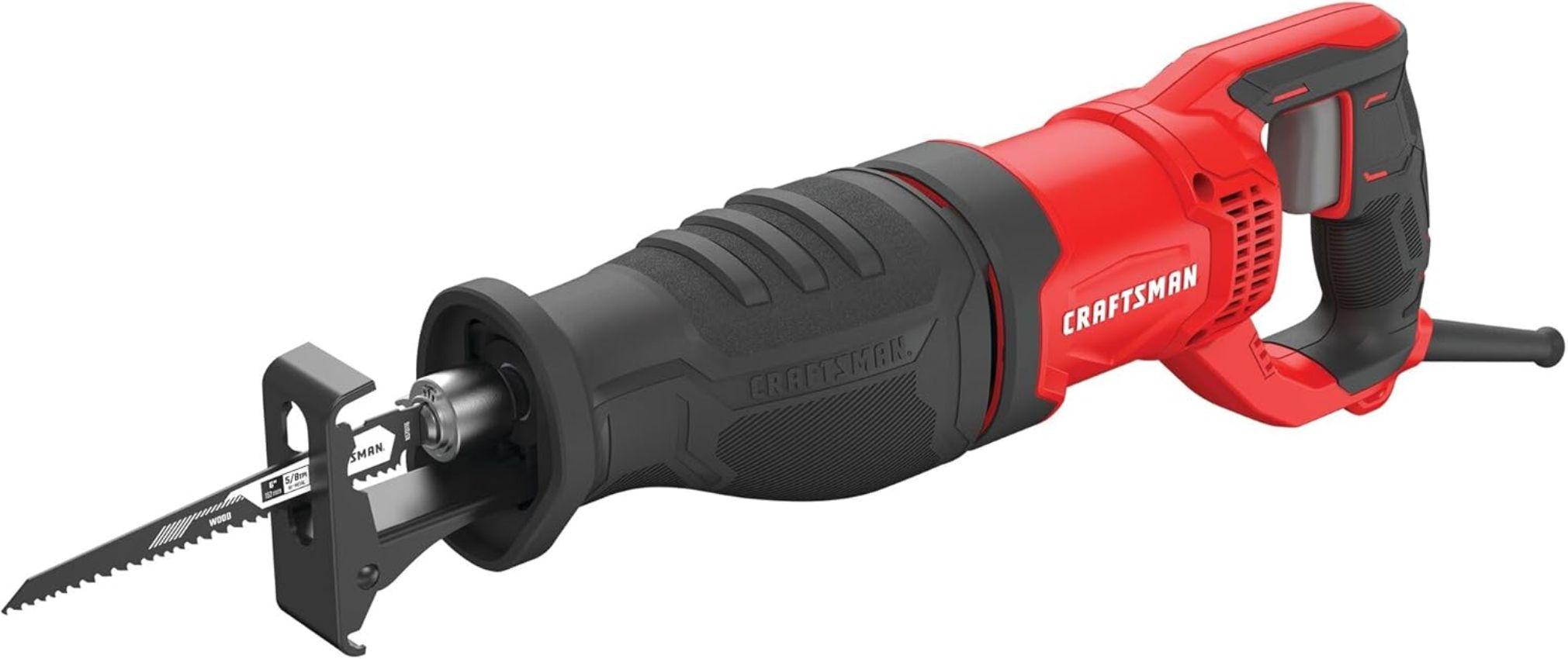 CRAFTSMAN CMES300-R 7.5 Amp Reciprocating Saw - Red