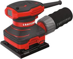 Craftsman CMEW230R 2 Amp 1/4 Sheet Sander - Red/Black