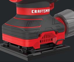 Craftsman CMEW230R 2 Amp 1/4 Sheet Sander - Red/Black