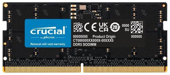 Crucial  24GB DDR5-5600 SODIMM Laptop Memory - Black - Excellent