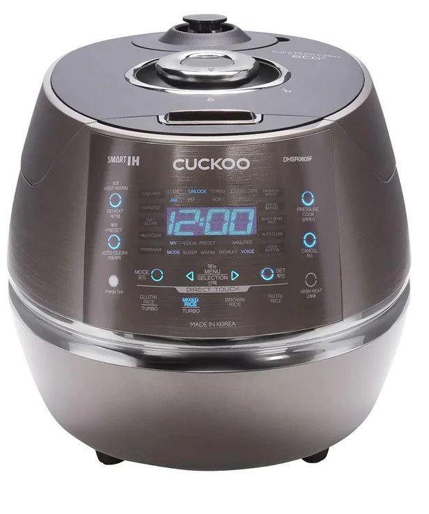 Cuckoo  6-Cup IH Pressure Rice Cooker (CRP-DHSR0609FD) - Dark Grey - Excellent
