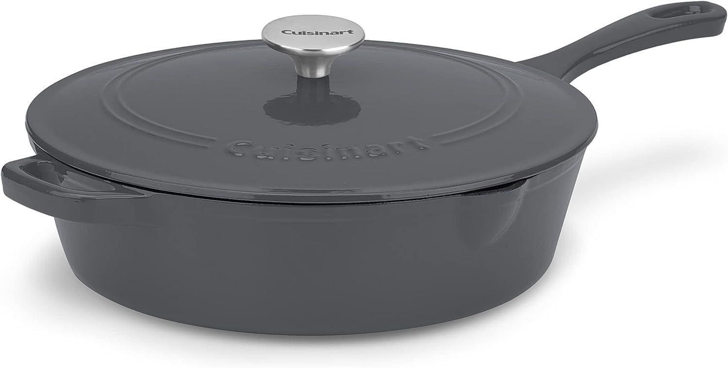 Cuisinart  12" Chicken Fryer Cast Iron CI45-30 - Dark Gray - Excellent