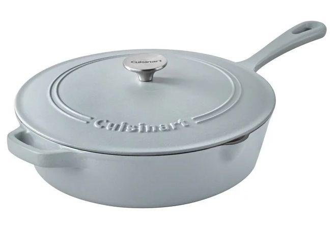 Cuisinart 12" Chicken Fryer Cast Iron CI45-30 - Matte Gray