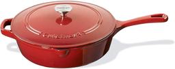 Cuisinart 12" Chicken Fryer Cast Iron CI45-30 - Red Gradient
