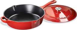 Cuisinart 12" Chicken Fryer Cast Iron CI45-30 - Red Gradient