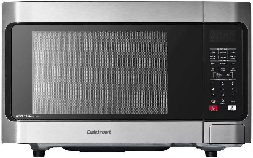 Cuisinart  1.3 cu ft Inverter/Sensor Microwave Oven - Black - Excellent