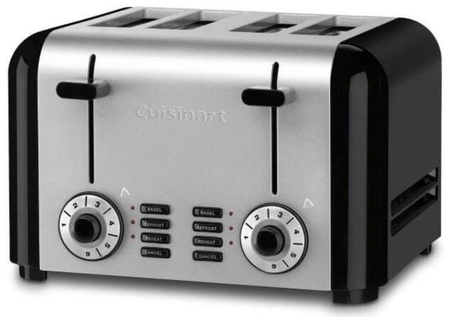 Best Buy: Cuisinart 2 Slice Compact Stainless Toaster Black/Stainless  CPT-320P1