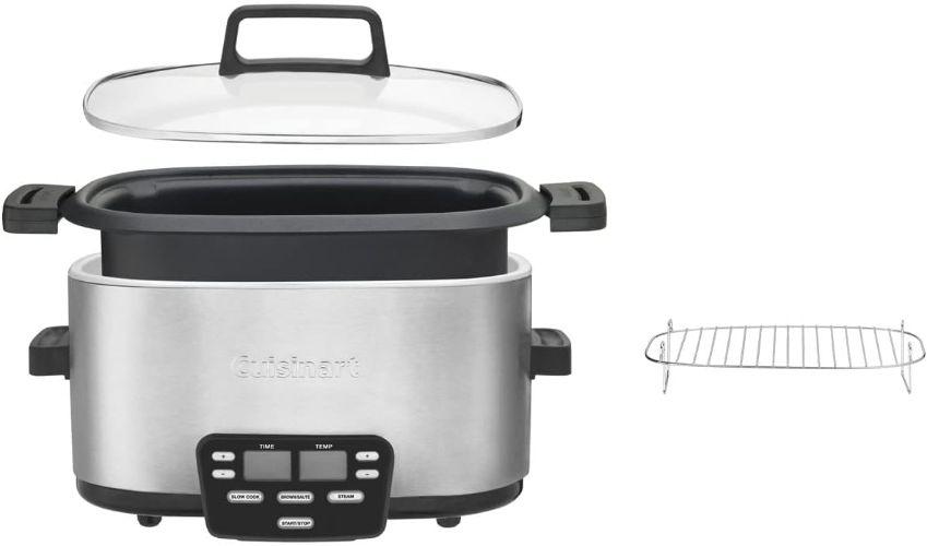 Cuisinart 6 Quart 3-in-1 Cook Central Multicooker - Silver