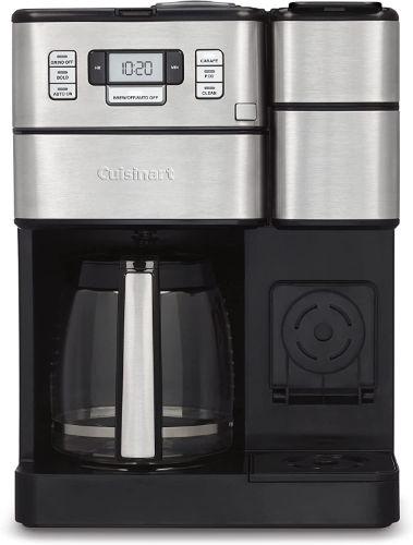 Cuisinart  Coffee Center Grind and Brew Plus Built-in Coffee Grinder Coffeemaker (SS-GB1) - Silver - Excellent