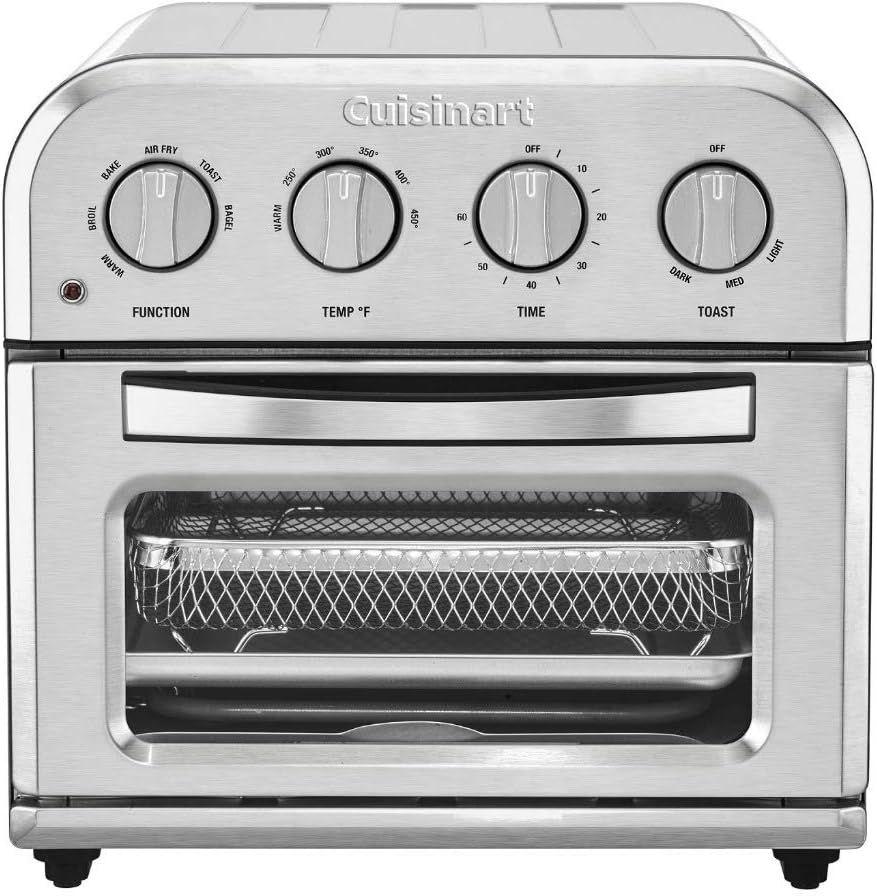 Cuisinart  Compact Air Fryer Toaster Oven (TOA-28) - Stainless Steel - Excellent