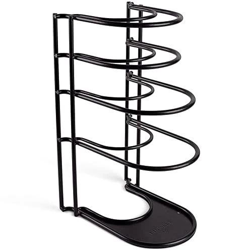 Cuisinel  Pots and Pans Organizer Rack (C-207)  - Black - Excellent