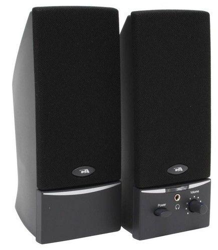 Cyber Acoustics CA-2014RB 2.0 Powered Speaker System - Black