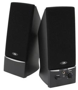 Cyber Acoustics CA-2014RB 2.0 Powered Speaker System - Black