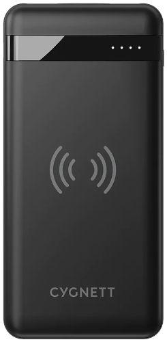 Cygnett ChargeUp Swift 10K mAh Wireless Power Bank - Black