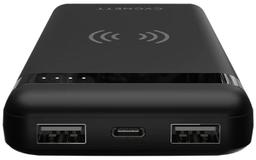 Cygnett ChargeUp Swift 10K mAh Wireless Power Bank - Black