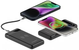 Cygnett ChargeUp Swift 10K mAh Wireless Power Bank - Black
