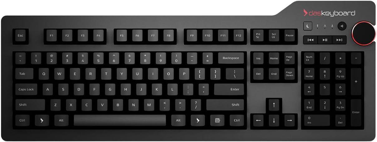Das Keyboard  4 Root Wired Mechanical Switches - Black (Cherry Mix Blue) - Excellent
