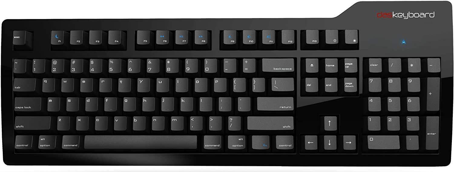 Das Keyboard  Model S Mac Mechanical Keyboard - Black (Cherry Mix Blue) - Excellent